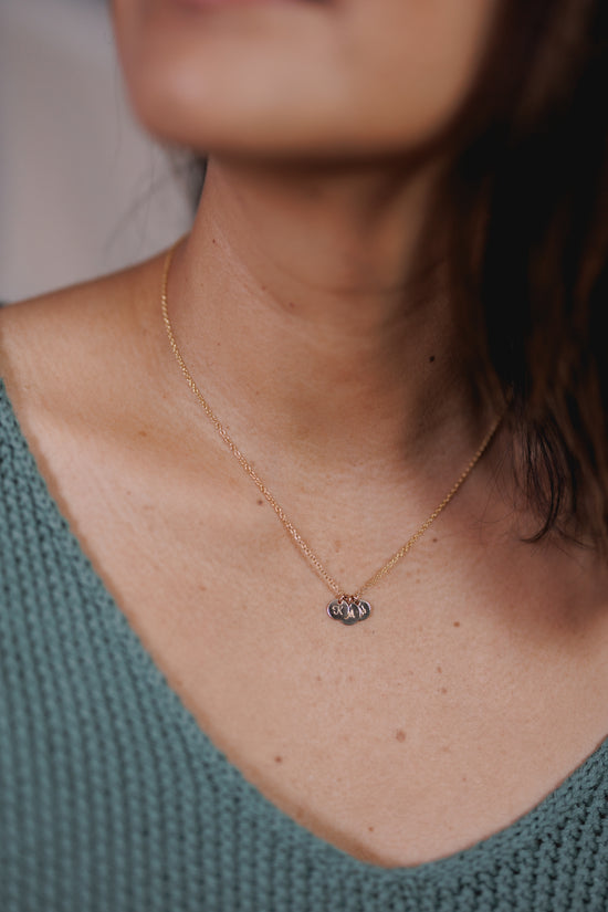 Ellie Tiny Initial Necklace