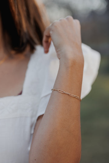 Gemma Bold Link Bracelet