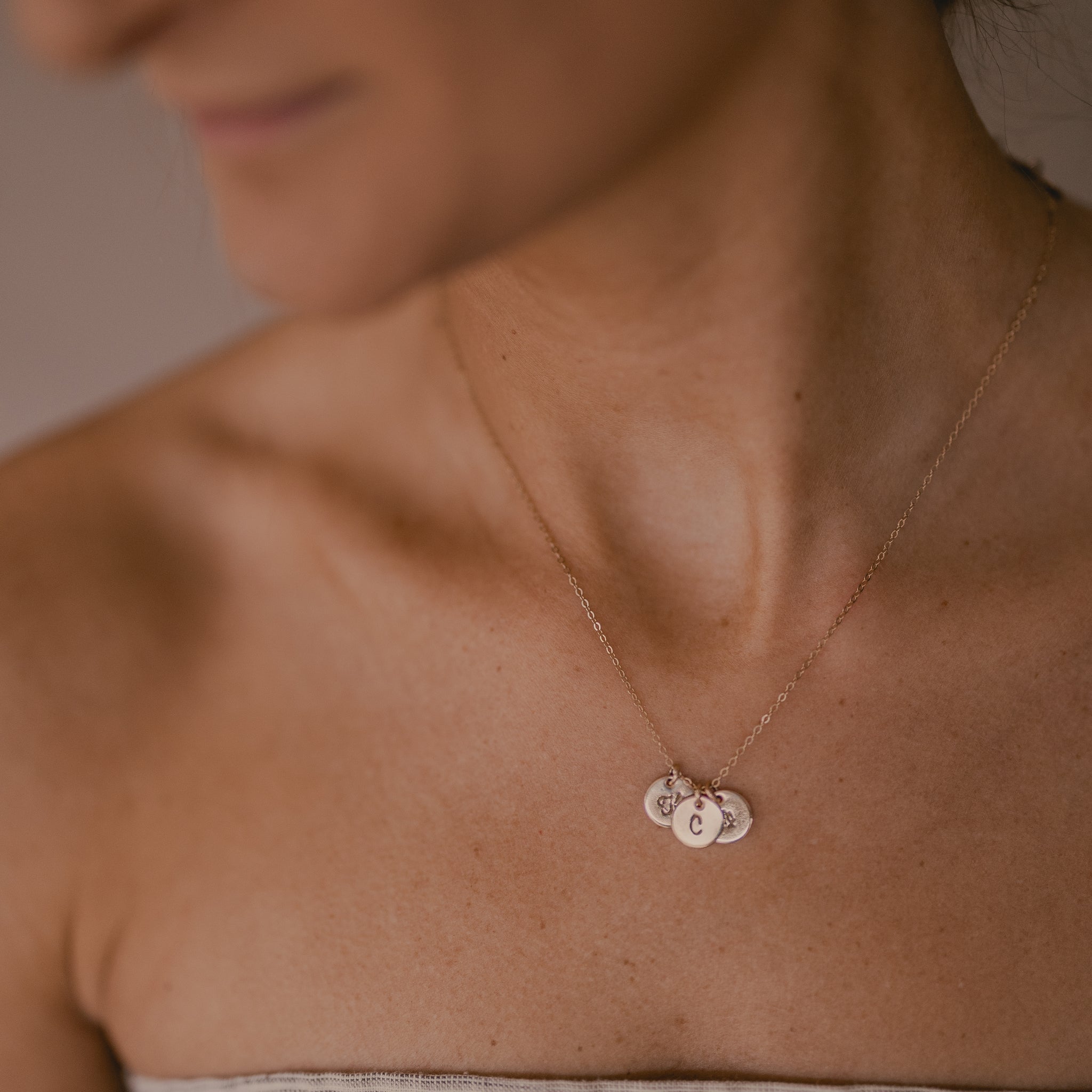 Amelia Disc Necklace
