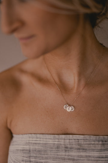 Amelia Disc Necklace