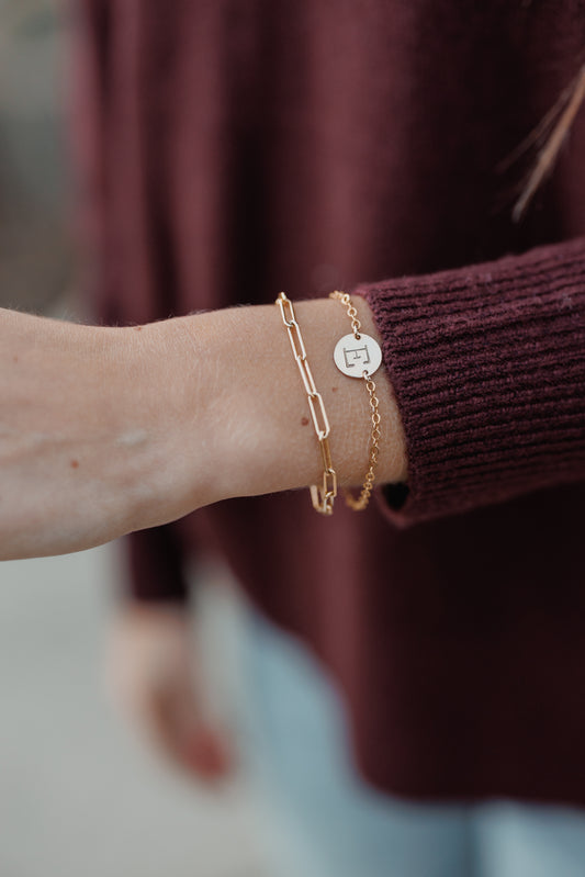 Gemma Bold Link Bracelet