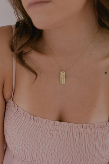 Rahe Bar Necklace