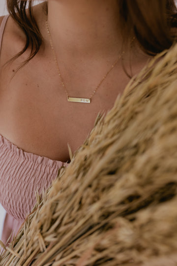 Piper Bar Necklace
