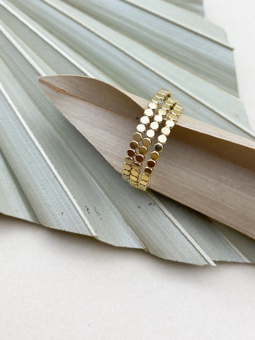 Dorothy Ring – Dotted Circle Statement Band