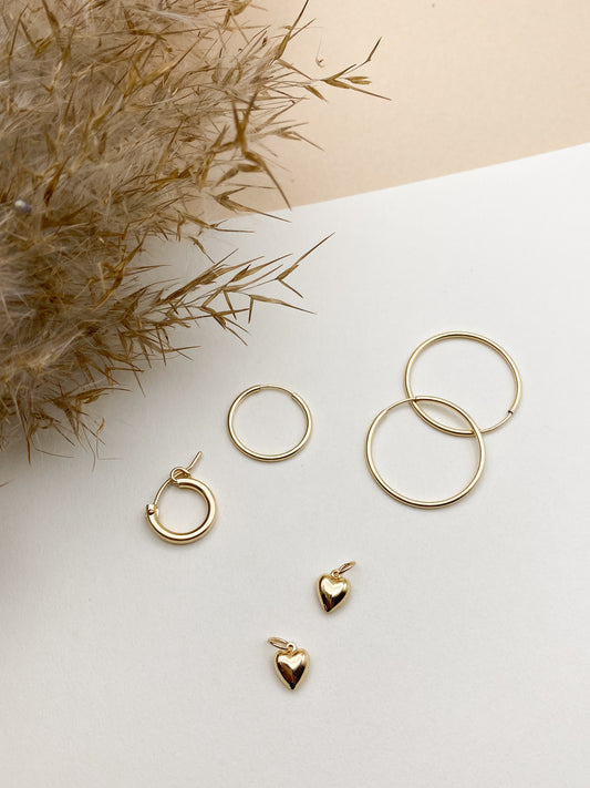 Forever Hoop Charm