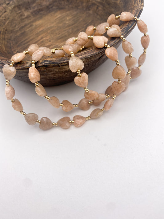 Petal Heart Earthbound Bracelet