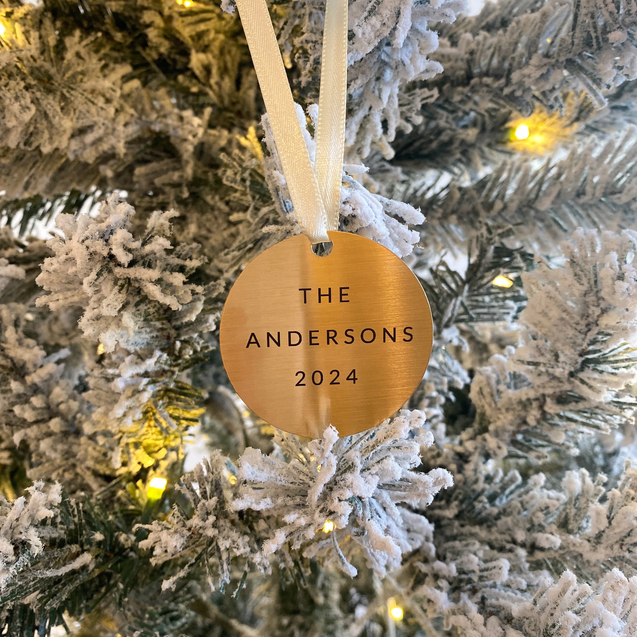 Custom Holiday Ornament