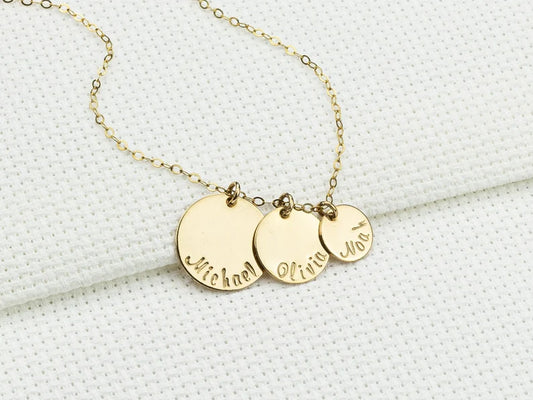 Sydney Disc Necklace